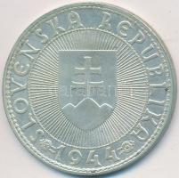 Szlovákia 1944. 10K Ag "Templomon kereszt" T:2
Slovakia 1944. 10 Koruna Ag "Cross ato...