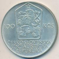 Csehszlovákia 1980. 100K Ag "Szpartakiád Játékok" T:2 Czechoslovakia 1980. 100 Korun Ag "Fifth Spartakiade Games" C:XF