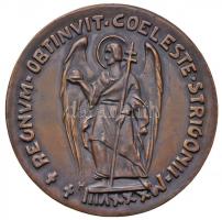 Hellebrand Béla (1882-1965) 1938. "Szent István" Br emlékérem peremen "LUDVIG" g...