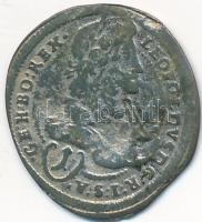 Ausztria 1699. 1Kr Ag "I. Lipót" T:2-,3 ph. Austria 1699. 1 Kreuzer Ag "Leopold" C:VF,F edge error