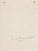 1912 Bp., A margitszigeti szálló előtt, hátoldalon feliratozva, 17x23 cm