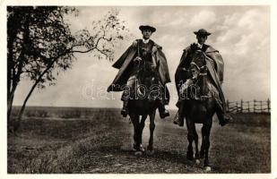 Hortobágy, csikósok