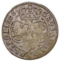 Lengyel Királyság 1666. 6Gr Ag "II. János Kázmér" (3.9g) T:2-,3
Poland 1666. 6 Groschen Ag...