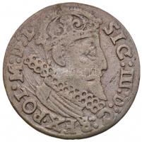 Lengyel Királyság 1624. 3Gr Ag III. Zsigmond Krakkó (1.84g) T:2-,3 Poland 1624. 3 Grossi Ag Sigismund III Kraków (1.84g) C:VF,F Kopicki 1229.