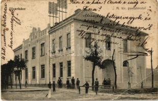 Újverbász, M. kir. postahivatal / post office (EB)