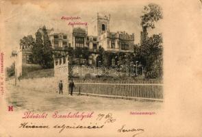 1899 Szombathely, Bagolyvár (ázott sarok / wet corner)