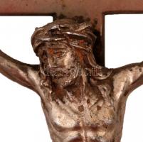 Fém feszület, 20,5×10,5 cm