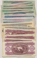 30db-os vegyes forint bankjegy tétel, közte több szép papírral T:vegyes