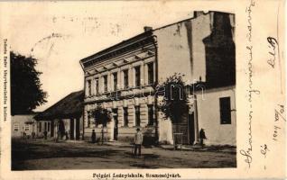 Szamosújvár, Polgári leányiskola, kiadja Todorán Endre / girl school