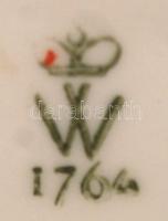 Wallendorf lovagló akt, kézzel festett, hibátlan, jelzett, m:16,5 cm, h:18 cm