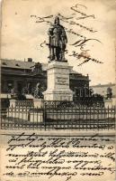 Nagyvárad, Szent László szobor, Takarékpénztár / statue, savings bank (EB)