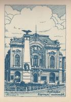 Délvidék - Bánát, Bácska, Baranya. Nem lehet másé! Irredenta képeslapfüzet 20 lappal, kiadja a Délvi...