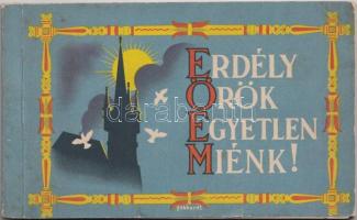 Erdély Örök Egyetlen Miénk! - Irredenta képeslapfüzet 14 grafikai lappal (pinx Gönczi-Gebhardt)