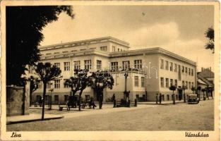 Léva, Városháza / town hall (Rb)