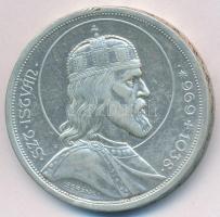 1938. 5P Ag "Szent István" T:2,2-
Adamo P8.1
