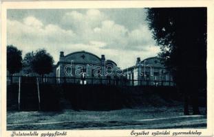 Balatonlelle, Erzsébet szünidei gyermektelep