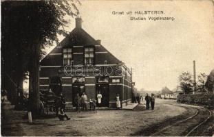 Halsteren, Station Vogelenzang / railway station (EB)