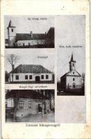 Ivánegerszeg (Vasegerszeg); Ág. evang. iskola, Vendéglő, Hangya fogy. szövetkezet (EK)