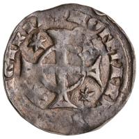 1235-1270. Denár Ag "IV. Béla" (0,73g) T:2- Hungary 1235-1270. Denar Ag "Béla IV" (0,73g) C:VF Huszár:320., Unger I.: 218.