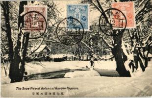 Sapporo, The Snow View of Botanical Garden