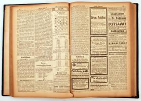 1916 A Pesti Hírlap augusztusi számai kemény kötésben, a háború híreivel, szép állapotban