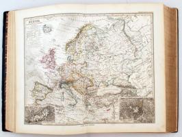 Stielers, Adolf: Hand Atlas über alle theile der Erde und über das Weltgebaude. 95 Karten. Gotha Jus...