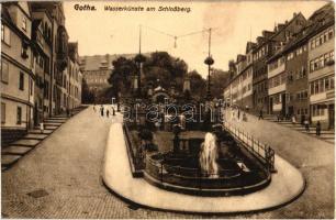 Gotha, Wasserkünste am Schlossberg / fountain (EK)