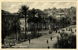 Syros, Syra; Place Miaoulis / square