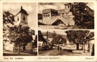 Pilisszentkereszt, Fő utca, Turista szálló, automobile (fl)