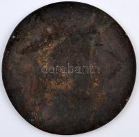 Tőrös Gábor (1934-) DN "Arany János" Br emlékplakett (117mm) T:2-