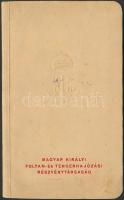 cca 1900-1910 Magyar Királyi Folyam- és Tengerhajózási Részvénytársaság kiadványa, benne a társaság és hajókirándulások ismertetésével, menetrenddel, fotókkal illusztrálva, 2 színes térképmelléklettel