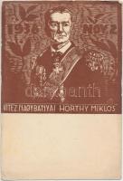 1938 Vitéz Nagybányai Horthy Miklós, rézkaarc / etching (EK)