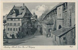 Nürnberg, Albrecht Dürer Haus, Wehrgang,  'Reichsverweser von Horthy' So. Stpl (EK)