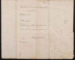 1894 Eötvös Loránd(1848-1919) vallás- és közoktatásügyi miniszter aláírása segédtanári kinevezési ok...