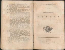 3 szépirodalmi mű egy köteteben: Csokonai Vitéz Mihály: Dorottya vagyis a dámák diadalma a farsangon...