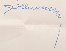 1925 Bp., Báró Klebelsberg Kunó (1875-1932) vallás- és közoktatásügyi miniszter aláírása kinevező ok...