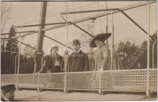 Abbazia, on board - 5 old photo postcards