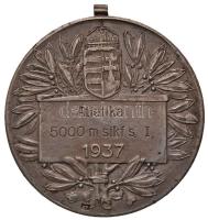 Berán Lajos (1882-1943) 1937. "Magyar Királyi Államvasutak Sportegyesületeinek Ligája / Atlétik...