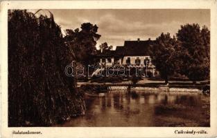 Balatonkenese, Csikvándy villa