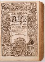 [Biblia, das ist: die gantze heilige Schrift], Propheten alle Deutsch, das Neue Testament. Frankfurt...