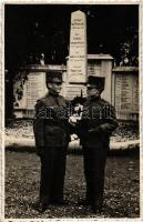 Graz, military grave monument, children soldiers, 'Josef Hasler' photo