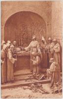 S. Francesco D'Assisi; Domenico Mastroianni sculptures - 12 old postcards in case