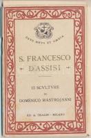 S. Francesco D'Assisi; Domenico Mastroianni sculptures - 12 old postcards in case