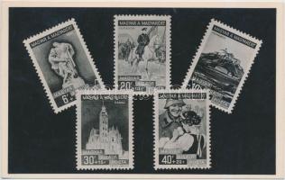 1938-1939 'Magyar a magyarért' Alkalmi bélyegsorozat, Marer Béla kiadása / Hungarian commemorative stamps