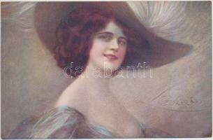 29 db RÉGI motívumlap; olasz és amerikai művészlapok; sok Guerzoni szignós / 29 old motive cards; It...