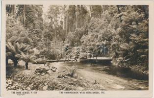 Healesville, Victoria; The Coronderrek Weir, The Rose Series P. 420. (EK)