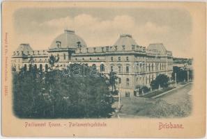 Brisbane, parliament house (12 x 8 cm) (EK)