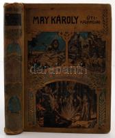 May Károly úti kalandjai: A medvevadász. Budapest, é.n., Eisler. Illusztrált kiadói egészvászon kötésben. Kissé kopottas gerincélekkel.