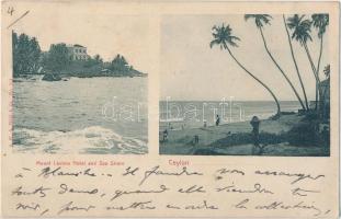 Dehiwala-Mount Lavinia (Colombo), Mount Lavina Hotel and Sea Shore (wet damage)
