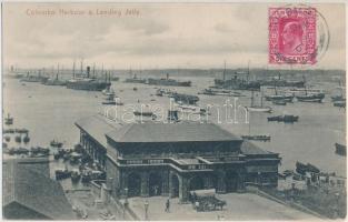 Colombo, Harbour & Landing Jetty (small tear)